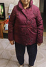 恒源祥中老年人羽絨棉服奶奶裝冬裝加厚外套老人衣服70歲80老太太媽媽裝 紅色 4XL 建議130-145斤 曬單實(shí)拍圖