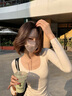 Charm Kendo口罩女真絲防曬面罩遮全臉口罩防紫外線藍(lán)光遮陽桑蠶絲臉基尼 深空灰【時尚百搭遮陽可洗】 曬單實拍圖