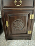 虎牌保險(xiǎn)柜中式家用實(shí)木床頭柜65CM老榆木抽屜儲(chǔ)物保險(xiǎn)箱智能WiFi遠(yuǎn)程開(kāi)啟大容量 CSP認(rèn)證胡桃色65cm-指紋密碼款 曬單實(shí)拍圖