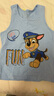 汪汪隊(duì)立大功（PAW PATROL）兒童背心男童女孩夏季薄款打底吊帶小背心內(nèi)穿A棉休閑童裝 PA1574男童背心2件裝 120 建議身高110-120cm 曬單實(shí)拍圖