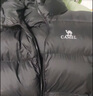 駱駝（CAMEL）戶外羽絨服白鴨絨加厚羽絨衣秋冬經(jīng)典保暖時尚潮流防風運動外套 拒水絨升級款A1W2PN121J,黑色,男 3XL 曬單實拍圖