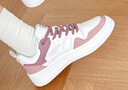 李寧男鞋女鞋板鞋秋冬新款情侶潮流鞋子休閑運動(dòng)鞋熊貓黑白滑板小白鞋 云霧白/玫瑰粉【行初-女款】 39 曬單實(shí)拍圖