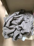 莫代爾青少年純棉秋衣秋褲男2025新款棉毛衫初中學(xué)生內搭全棉保暖內衣男 L666藍色【德絨套裝】 2XL 140-160斤 曬單實(shí)拍圖