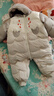 巴拉巴拉嬰兒羽絨服冬季連體衣男女童爬服萌200424120206 曬單實拍圖