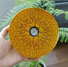 非遺安徽休寧萬(wàn)安羅盤(pán)高精度專(zhuān)業(yè)三合盤(pán)銀杏木實(shí)木風(fēng)水羅盤(pán) 黃色12層三合盤(pán) 銀杏木材質(zhì) 【正宗休寧萬(wàn)安羅盤(pán)】 曬單實(shí)拍圖