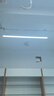 弗烙迪（FuLuodi）led長條燈鋁方通專用燈格柵吊頂直播間商用燈具健身房辦公室吊燈 黑殼120*5cm28W白光 曬單實拍圖