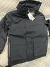 雪中飛新款黑曜石3.0鵝絨男士短款連帽羽絨服立體時(shí)尚保暖高端 黑色 L 175/92A 曬單實(shí)拍圖