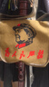 千驍為人民服務(wù)帆布包復(fù)古老式綠帆布包斜挎單肩包雷鋒包紅五角星包男 大包30*26cm(土黃) 曬單實(shí)拍圖