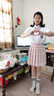 FSHE右瞄瞄jk套裝全套日系學生甜美可愛女學院風jk制服格裙一整套 樹莓紅茶套裝_白襯衫短袖_襯衫+ M 曬單實拍圖