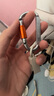 異澤（EGIOZR）雙頭type-c數(shù)據(jù)線短USB4雷電4雙C口高速硬盤(pán)傳輸iphone15充電線ctoc蘋(píng)果手機(jī)快充240W超短便攜掛扣 時(shí)光旅者短線全功能鑰匙扣掛繩充電寶（復(fù)古黃白色） 100W華 曬單實(shí)拍圖