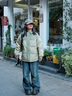 JEEP SPIRIT高檔羽絨服男女2024新款冬季鴨絨好看面包服連帽情侶外套 男女同款-果綠 L 曬單實拍圖