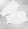 寶思韓羽絨服袖套短款男女士手袖兒童護(hù)袖隱形袖口防臟套袖秋冬季袖頭 白色2雙（32202） 曬單實(shí)拍圖