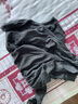 無印良品（MUJI）女式 棉冬季 圓領(lǐng)長袖T恤 女士女款  淺米色 L  曬單實(shí)拍圖