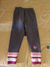 迪士尼女童打底褲秋冬加絨加厚兒童褲子保暖一體絨中大童97001N深灰120 曬單實(shí)拍圖