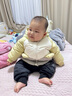 巴拉巴拉寶寶羽絨服男童童裝嬰兒秋冬連帽外套保暖造型可愛(ài)時(shí)髦萌 茶灰20701 白鴨絨 73cm 曬單實(shí)拍圖