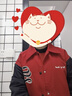森馬（Semir）夾克男三防防風(fēng)外套2025春季撞色繡花棒球服情侶時(shí)尚109125108201 曬單實(shí)拍圖