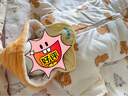 babylove嬰兒連體衣冬季寶寶棉服加厚夾棉哈衣連帽外出服保暖衣服 淘氣WooWoo 73cm 曬單實拍圖