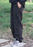 nasawassup美式機能沖鋒褲秋冬配馬丁靴的褲子加絨束腳防水戶(hù)外工裝潮流褲 K03【常規】黑色-HMFS XL 【建議115-135斤】 曬單實(shí)拍圖