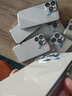 蚩胄 【自帶鏡頭膜】iPhone16ProMax手機(jī)殼新款蘋(píng)果15ProMax時(shí)尚電鍍真鋼化玻璃防塵防磨15底部防塵網(wǎng) 電鍍進(jìn)口玻璃【銀白色】防摔玻璃背 | 自帶冰涼手感 iPhone15ProMax 曬單實(shí)拍圖