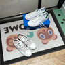 adidas STAN SMITH經(jīng)典運動(dòng)板鞋小白鞋男女阿迪達斯官方三葉草   白/綠(推薦選小半碼)   38.5 曬單實(shí)拍圖