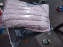 啄木鳥品牌女裝輕薄羽絨棉服大碼內(nèi)膽加厚保暖2024年冬季新款棉衣襖外套 粉色 4XL 130-140斤 曬單實拍圖