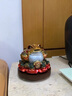 春錦秋鯉八方來(lái)財(cái)金蟾全銅擺件客廳辦公室收銀臺(tái)裝飾喬遷開(kāi)業(yè)禮品 (順豐)JTBJ大號(hào)鎏金八方來(lái)財(cái)金蟾 曬單實(shí)拍圖