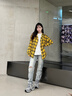 卓詩尼厚底增高運動鞋女2025年秋季新款網(wǎng)面透氣韓版ins潮流銀色老爹鞋 銀色 37 曬單實拍圖