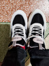 特步女鞋冬季新款透氣輕便休閑鞋子女學(xué)生百搭厚底增高運動(dòng)鞋女士跑鞋 黑/米/粉 【網(wǎng)面透氣】 38 【官方正品 假一賠十】 曬單實(shí)拍圖