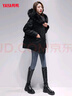 鴨鴨（YAYA）【貉子毛領(lǐng)】羽絨服女冬季簡(jiǎn)約韓版時(shí)尚舒適休閑連帽羽絨服外套 曬單實(shí)拍圖