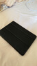 zoyu iPad Air2保護(hù)套 iPad6適用于蘋(píng)果平板電腦三折軟殼9.7英寸A1566全包防摔 尊貴黑 曬單實(shí)拍圖