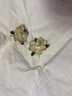 QMXD梔子花耳夾女2025新款無耳洞花朵耳環(huán)女輕奢小眾高級感海邊耳飾 復(fù)古梔子花三角耳夾 曬單實拍圖