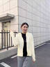 獵瑞防曬衣女款夏季寬松冰絲防曬服防紫外線開衫外套透氣上衣春秋款薄 黃色 L 曬單實(shí)拍圖