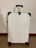 雙星多功能行李箱大容量拉桿箱男大號皮箱密碼箱女生大號旅行箱登機箱 黑白色【掛鉤+杯架+USB】 28英寸 【出差出國】 曬單實(shí)拍圖