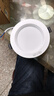 雷士照明LED嵌入式筒燈開孔7.5912.515cm6w10w12w18w2.5寸4寸6寸 白邊10瓦白光開孔9-10.5CM 曬單實(shí)拍圖