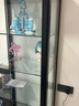 三箭展示柜樂(lè)高玩具模型手辦玻璃紅酒展柜榮譽(yù)透明防塵可定制可裝燈帶 【五層】長(zhǎng)60寬40高180cm(單門) 【黑色】含燈帶(包安裝) 曬單實(shí)拍圖