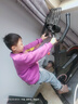 ABC KIDS兒童雪地靴冬季加絨男童休閑鞋女童防滑棉靴 卡其 33碼內長(cháng)206  曬單實(shí)拍圖