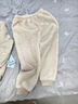 宜爽兒兒童家居服套裝春秋冬季寶寶加厚法蘭絨睡衣珊瑚絨 粉兔 90 曬單實(shí)拍圖