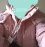 拉夏貝爾（La Chapelle）羽絨服女中長(cháng)款冬季新款2025年白鴨絨過(guò)膝極寒保暖連帽百搭外套女 粉色 L 165/88A 曬單實(shí)拍圖