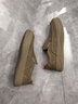 七匹狼（SEPTWOLVES）男鞋夏季皮鞋男士通勤百搭厚底增高休閑皮鞋透氣一腳蹬百搭鞋子男 卡其色0661 41 曬單實(shí)拍圖
