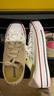匡威（Converse）男女 Chuck Taylor All Star 休閑帆布鞋 101000 39碼US6碼 曬單實(shí)拍圖