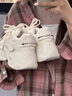 森馬透氣老爹鞋女2025秋季新款百搭配闊腿褲的鞋子厚底小白鞋運動(dòng)棉鞋 米白【升級版】不加絨】材質(zhì)更好更 38 曬單實(shí)拍圖