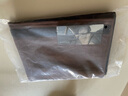 BIMLL B安全帶套 護(hù)肩套麂皮絨翻毛皮汽車車載護(hù)肩帶加長(zhǎng)款短款內(nèi)飾用品 安全帶護(hù)肩套：超長(zhǎng)款1只 咖色 曬單實(shí)拍圖