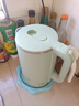 奧林格電熱水壺雙層防燙食品級(jí)不銹鋼自動(dòng)斷電防干燒1.8L大容量電水壺開水壺?zé)畨仄髽I(yè)定制 草青綠【不保溫】 1.8L 曬單實(shí)拍圖