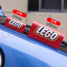京格樂(lè )高水洗嘜標簽貼汽車(chē)標簽創(chuàng  )意車(chē)貼紙車(chē)身大號裝飾品logo車(chē)貼 LEGO紅色【大號】 曬單實(shí)拍圖