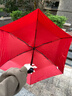EuroSCHIRM德國(guó)風(fēng)暴傘 迷你輕便遮陽(yáng)防曬防紫外線女晴雨兩用口袋五折傘1028 紅色 曬單實(shí)拍圖
