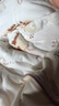 童泰（TONGTAI）嬰兒連體衣秋冬季純棉男女寶寶衣服新生兒夾棉哈衣爬服睡衣 棕色小鹿（偏開(kāi)款) 73cm (建議5-12個(gè)月身高66-75cm) 曬單實(shí)拍圖