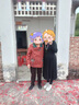 富夕媽媽春秋裝洋氣外套女2025新款時(shí)尚短款風(fēng)衣中老年人秋季夾克上衣 橘紅 2XL 建議105-120斤 曬單實(shí)拍圖