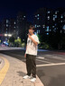 回力運(yùn)動(dòng)鞋男鞋2025春秋休閑百搭漸變潮鞋軟底減震彈力氣墊跑步籃球鞋 白胡蘭 43 曬單實(shí)拍圖