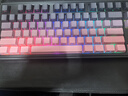 黑爵（AJAZZ）AK870PLUS三模熱插拔機械鍵盤(pán) Gasket結構五層填充全鍵熱插拔RGB下燈位電競游戲高顏值TTC烈焰紅V2 漸變側刻粉-飛魚(yú)軸-4000mAh三模無(wú)屏 曬單實(shí)拍圖