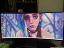 三星（SAMSUNG）（SAMSUNG）34英寸曲面超薄帶魚(yú)屏OLED WQHD 175hzType-C電競顯示器 S34BG852SC（帶Type-c線(xiàn)） 曬單實(shí)拍圖